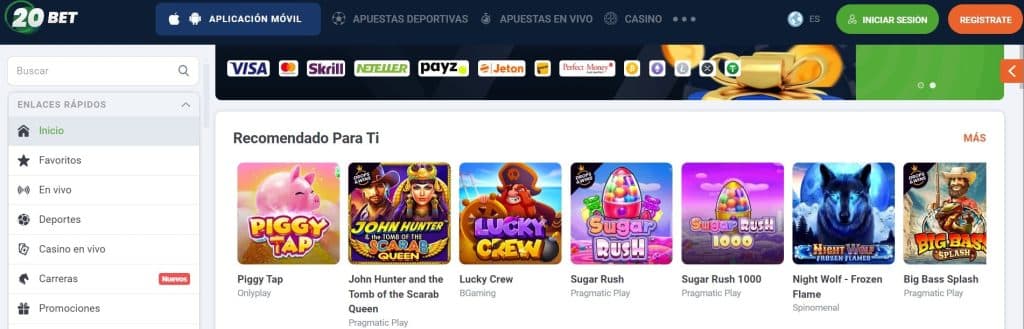 diseño 20bet