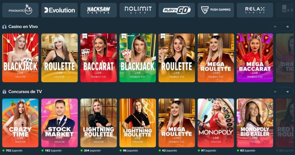 casino en vivo