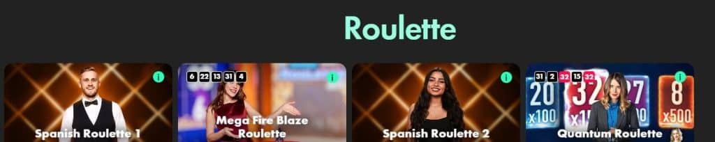 ruleta en directo